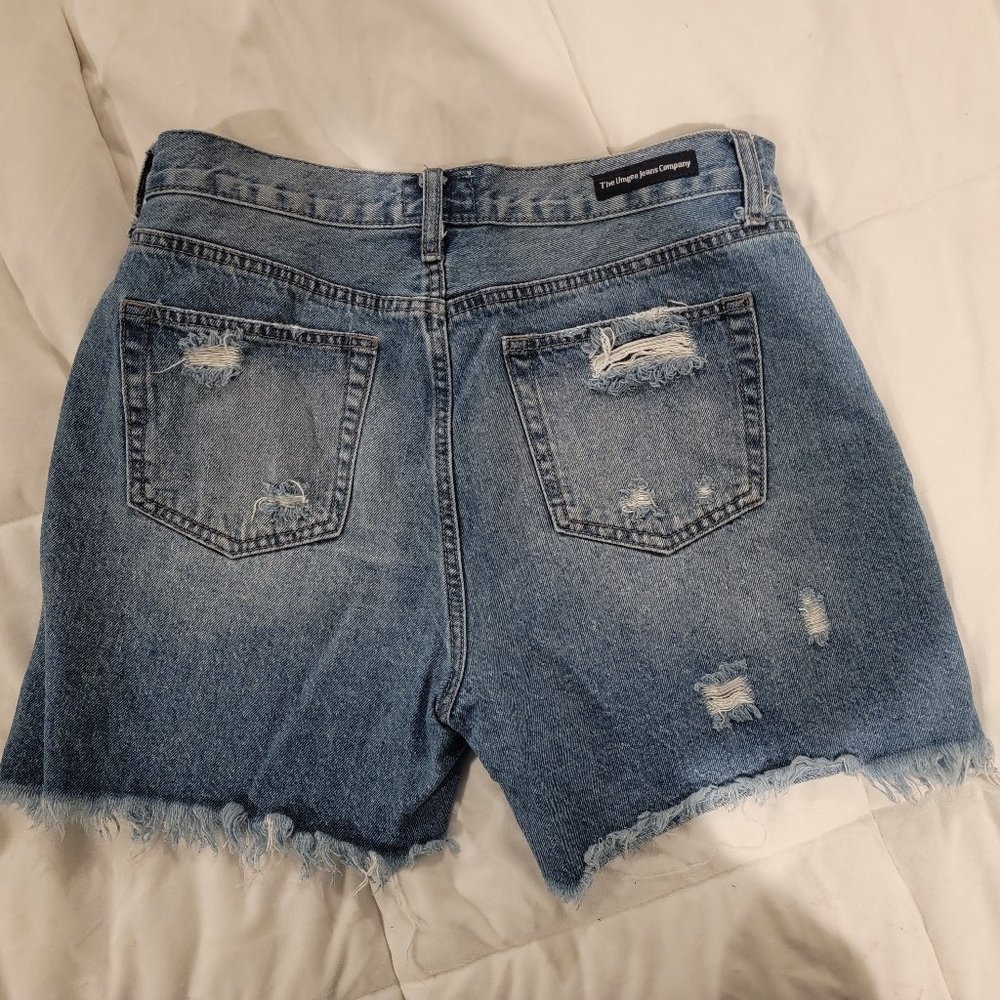 Denim shorts high waisted - Picture 2 of 2